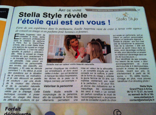 Article Stella Style Métropole News Arras Décembre 2015